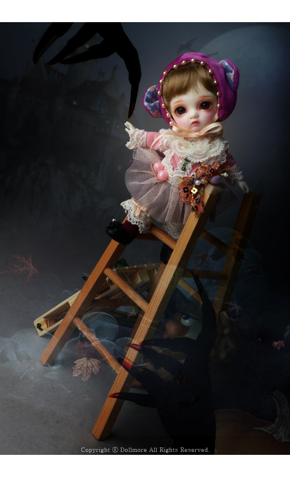 【宅配買取】[Dollmore] 球体関節人形 Bebe Doll - Adorable Clown Girl Sweety - LE20 本体