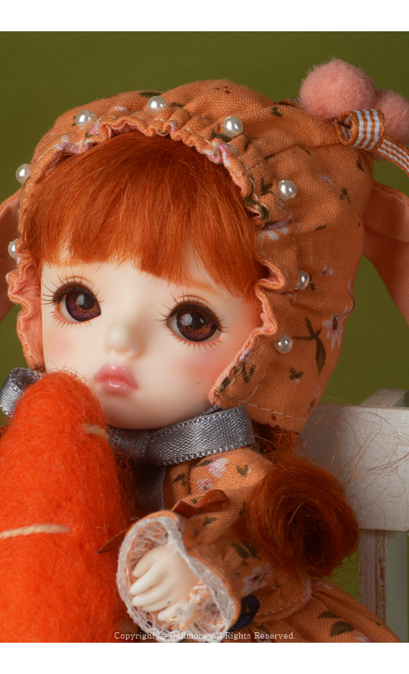 国産限定品[Dollmore] 球体関節人形 Bebe Doll Girl - Carrot Princess Everett - LE20 本体