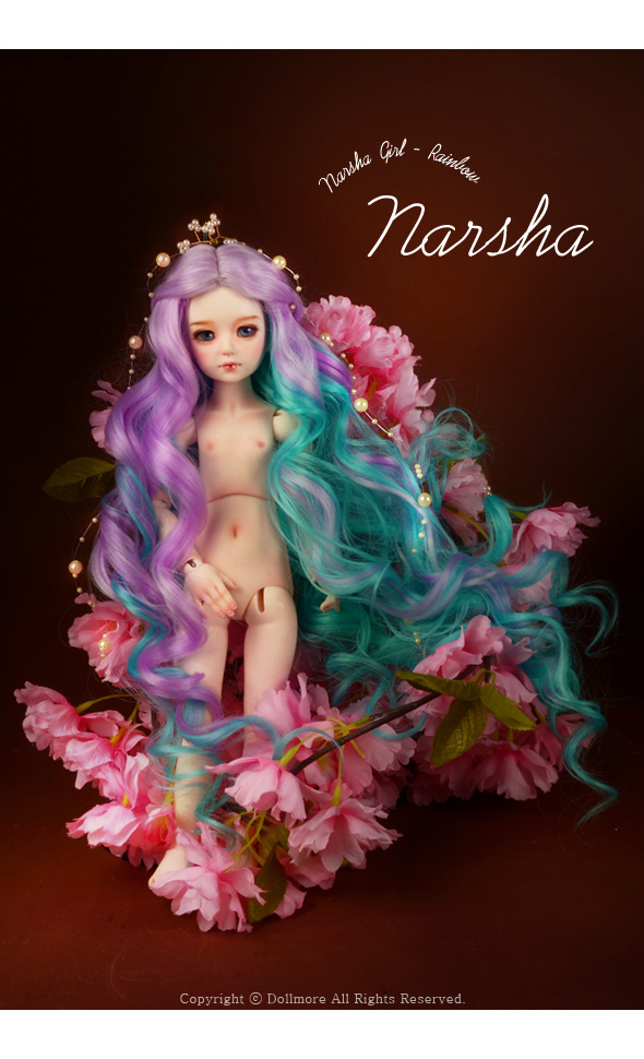 【最安値定番】[Dollmore] 球体関節人形 Narsha Girl - Rainbow Narsha - LE10 本体