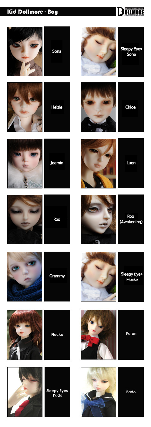 【アウター】送料無料[Dollmore] ドールヘッド Dollmore Kid Doll Head パーツ