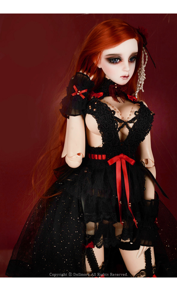 新品正規品[Dollmore] 球体関節人形 Glamor Model Doll - Origin of Violet ; Tattoo Nayuta - LE10 本体