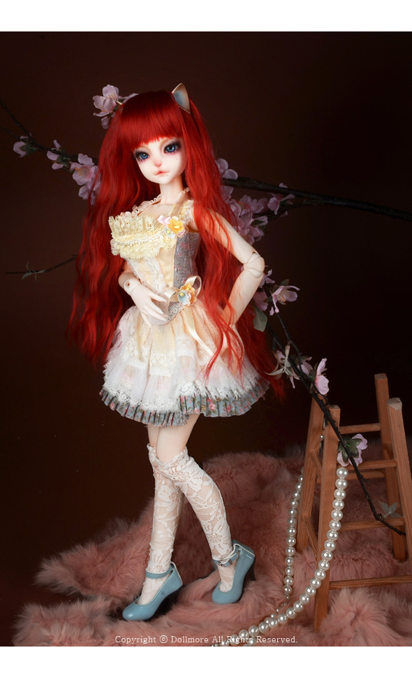 値下[Dollmore] 球体関節人形 Catish Girl Doll - Siamese Fluxus : Dreaming Reaa - LE10 本体