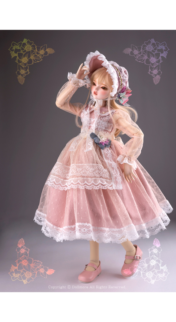 本物保証2024送料無料[Dollmore] ドレス MSD Size - Pink Blossom Dress Set - LE10 その他