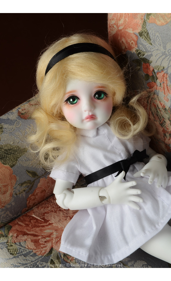 送料无料[dollmore] 球体関节人形 dear doll girl - shabee (white)