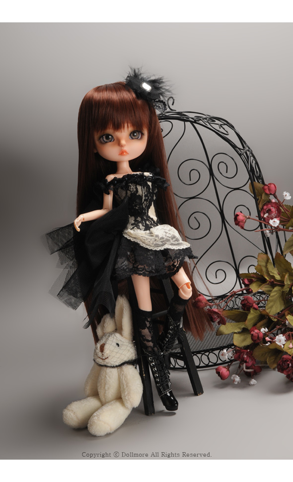 【得価国産】[Dollmore] 球体関節人形 Neo Lukia Doll - Mabilion Black Lukia - LE30 本体