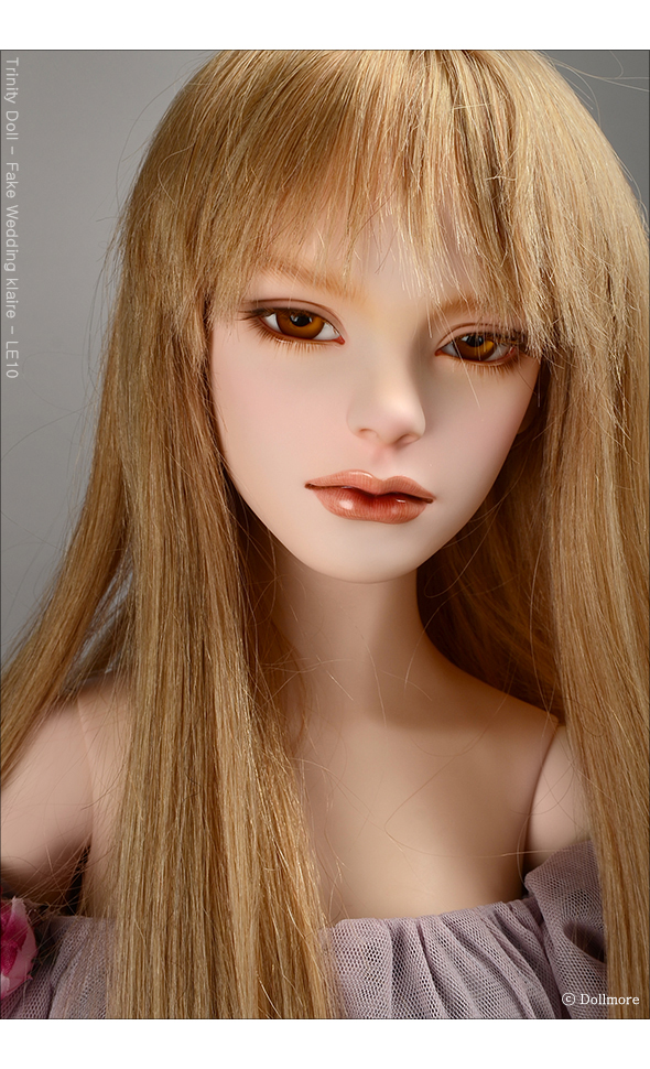 の販売送料無料[Dollmore] 人毛ウィッグ (13-14) Human Hair Bangs Straight wig (Blonde) その他