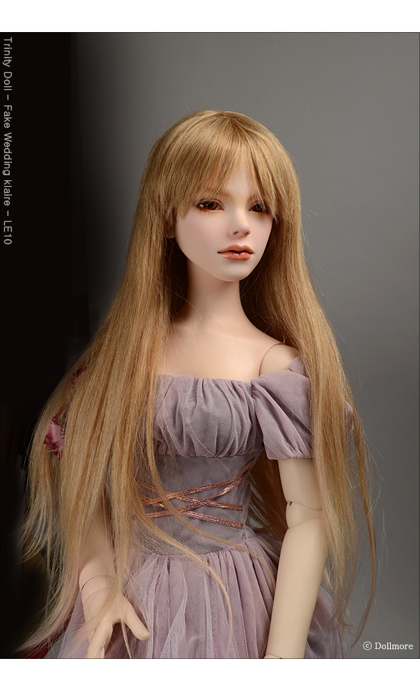 の販売送料無料[Dollmore] 人毛ウィッグ (13-14) Human Hair Bangs Straight wig (Blonde) その他