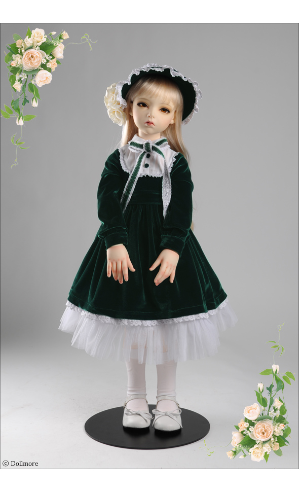 【お得HOT】送料無料[Dollmore] ドレスセット Lusion Size - Shady Nook Dress (Green) その他