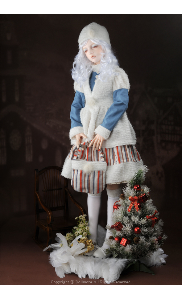 直販安い送料無料[Dollmore] ドレスセット Trinity Doll Size - Happy Winter Dress Set LE-3 その他
